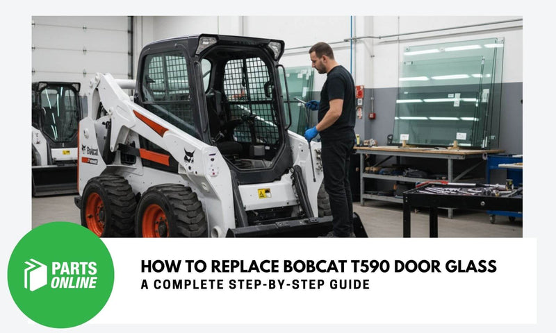How to Replace Bobcat T590 Door Glass: Complete Step-by-Step Guide - PartsOnline