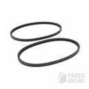 V Belts (Set Of 2) - Replaces Bobcat 524801 - PartsOnline