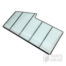 Right Side Window Glass - Replaces Bobcat 6691003 - PartsOnline