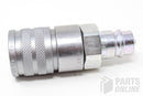 Female Flat Face Hydraulic Coupler - Replaces Bobcat 7246804 - PartsOnline