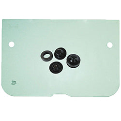 High-quality replacement Front Lower Glass Assembly compatible with Komatsu 22B-54-15800.