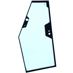 K-Series Crawler/Dozer Left Door Glass - Replacement for Case 87400792