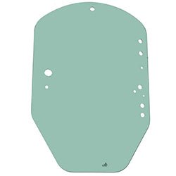 Front Door Glass (D & E Series) - Replacement for John Deere T312628 - PartsOnline